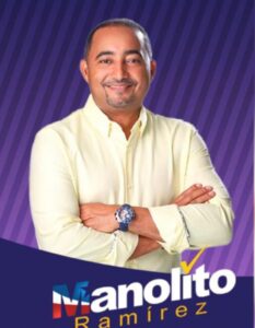 Manolito Ramírez, quién de ser electo nueva vez estaría marcando un indiscutible liderazgo ó control político 
